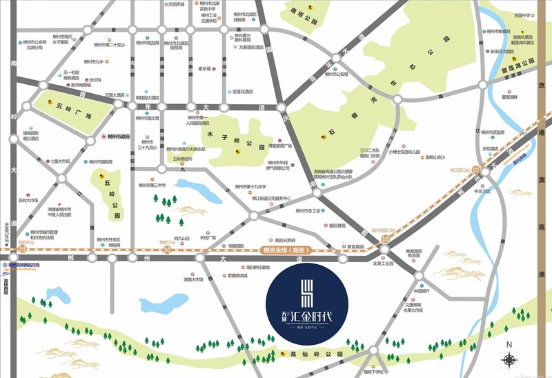 郴州汇金时代位于郴州市北湖区郴州大道1171号天盛&middot;汇金时代,近期房价7800元/平米,后续将不定期为您带来郴州汇金时代房价走势等动态,包括开盘日期、团购优惠、户型图等信息。