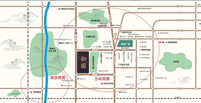 郴州金色御园位于郴州市拥军路与寒溪路交汇处,近期房价6200元/平米,后续将不定期为您带来郴州金色御园房价走势等动态,包括开盘日期、团购优惠、户型图等信息。