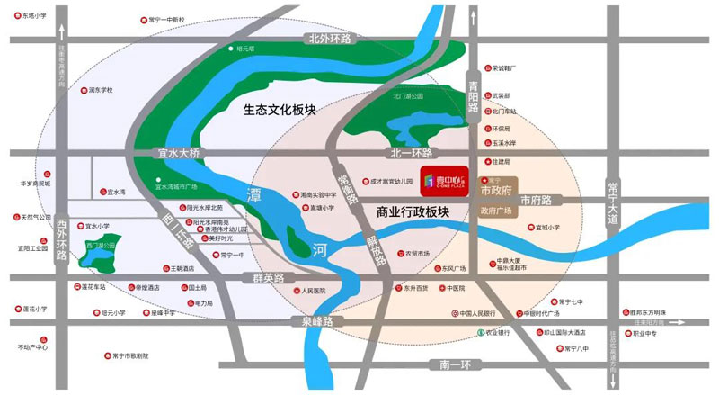 常宁市壹中心位于常宁市政府大楼西面,近期房价4000元/平米,后续将不定期为您带来常宁市壹中心房价走势等动态,包括开盘日期、团购优惠、户型图等信息。